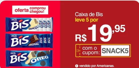 5 Chocolates Bis  100gr 