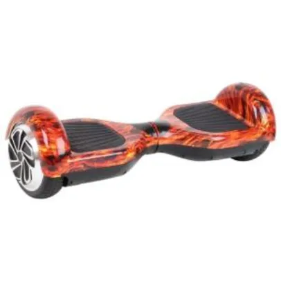 Skate Elétrico Hoverboard 6.5" CHAMA 3100s com LED frontal e BlueTooth - Foston