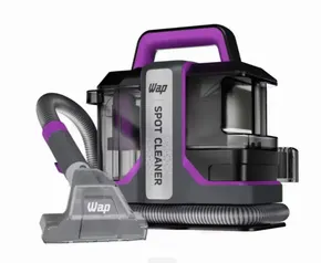 Extratora de Sujeiras Portátil WAP Spot Cleaner W3 1450W 3 em 1 para Tapetes, Carpetes, Estofados e Colchões – Cinza e Roxo 