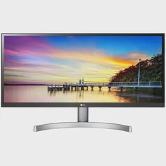 (AME SC 1264 / AME R$1311) Monitor LG 29 29WK600 UltraWide Full HD IPS 75hz Branco