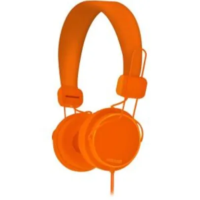 Fone de Ouvido Solids Supra Auricular Laranja Maxell- R$30