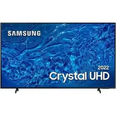 Smart TV 65'' Samsung LED 65BU8000 Crystal UHD 4K 3 HDMI 2 USB Wi-Fi