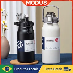 [DoBrasil] Modus Garrafa Térmica em Aço Inoxidável 1700 ML 