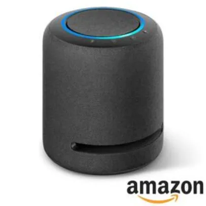 Smart Speaker Amazon com Áudio de Alta Fidelidade e Alexa Preto - Amazon Echo Studio | R$1326