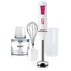 Mixer Mallory Trikxer 400 3 Em 1 400W 2 Velocidade Processador Batedor Clara Branco | R$112