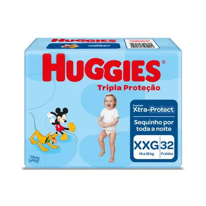 [APP] Fralda Huggies Tripla Proteção xxg - 32 fraldas