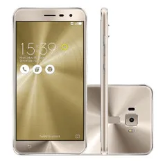 Zenfone 3 4GB Tela 5.5" 64 GB Dourado 4G Câmera 16MP Por R$ 1169,10