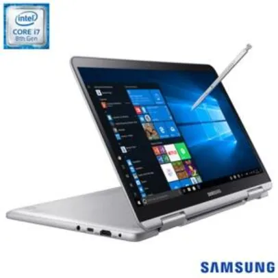 Notebook Samsung Core i7, 8GB, 256GB,13,3", Prata, S51 Pen - NP930QBE-KW1BR | R$5.399