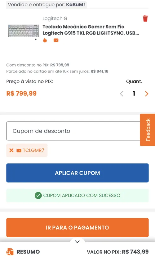 Imagen na descrição da promoção