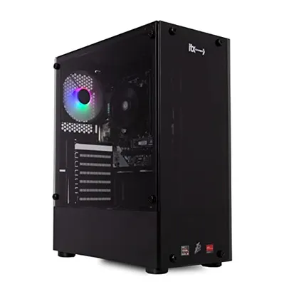 PC Gamer ITX Arena, Ryzen 5 5600G, Radeon™ Graphics Vega 7, 16GB Ram, SSD 240GB, Gabinete RGB