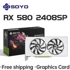 [Taxa inclusa] Placa de video SOYO-AMD Radeon RX580 
