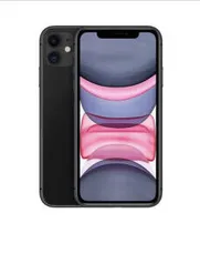 iPhone 11 Preto, com Tela de 6,1", 4G, 64 GB | R$4.081