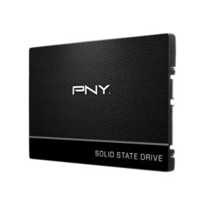 SSD PNY CS900, 240GB, SATA, Leitura: 535MB/s e Gravações: 500MB/s