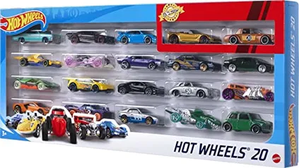 Hot Wheels - Hw Pacote 20 Carros H7045 Mattel