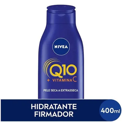 (App + Cliente Ouro) Hidratante Desodorante Nivea Firmador Q10 Pele Seca a Extrasseca - 400ml R$15
