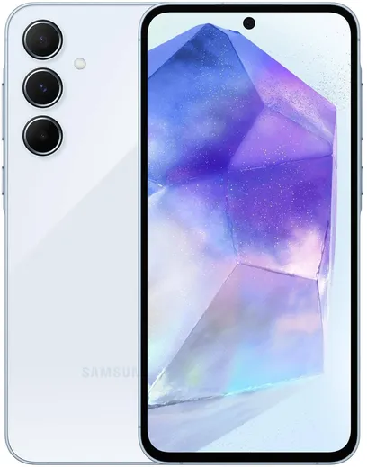 Foto do produto Smartphone Samsung Galaxy A55 5G 128gb 8GB Azul Claro