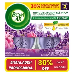 (rec)Air Wick Bom Ar - Refil Difusor Elétrico Lavanda Embalagem Promocional.