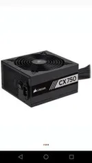 Fonte Corsair 750W 80 Plus Bronze CX750, PFC Ativo - R$499