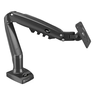 Suporte Ergonômico Multiarticulado de Mesa para Monitor 17 a 35 ELG F98HDMI, Pistão à Gás, VESA, Grafite - F98HDMI