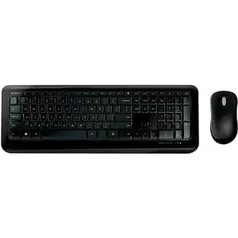 [Cartão Americanas] Kit Teclado e Mouse Wireless 850 - Microsoft por R$ 100