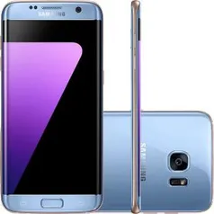 Smartphone Samsung Galaxy S7 Edge Android 6.0 Tela 5.5" 32GB 4G Câmera 12MP - Azul - R$1980,00 no Boleto