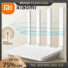 [ Taxa Inclusa ] Roteador Xiaomi Redmi AX3000T WiFi 6 2.4GHz 5GHz