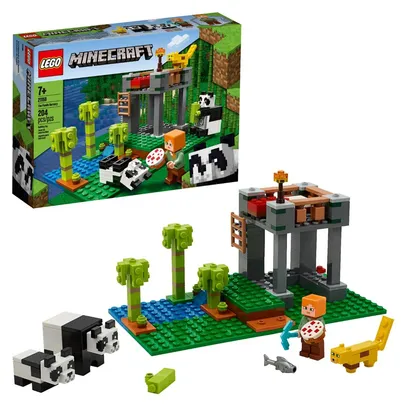 LEGO Minecraft - A Creche dos Pandas 21158 – 204 Peças | R$120