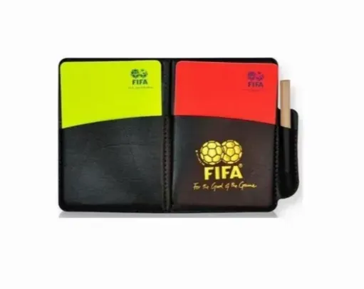 Cartão De Árbitro Fifa + Carteira porta cartões