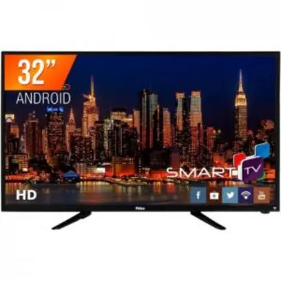 Smart TV LED 32'' HD Philco PH32B51DSGWA 2 HDMI 2 USB Wi-Fi 60Hz