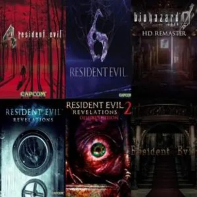 [Nuuvem] Franquia Resident Evil em promoção