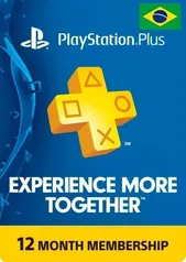 PlayStation Plus - 12 Month Subscription (Brazil)