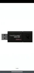 Pen Drive Kingston DataTraveler USB 3.0 128GB - DT100G3/128GB R$110