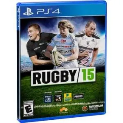 [Walmart] Jogo Rugby 15 - PS4 - R$40