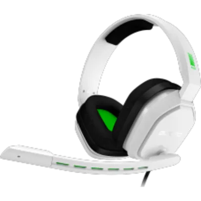 Headset Gamer Logitech Astro A10, White/Green, 939-001854