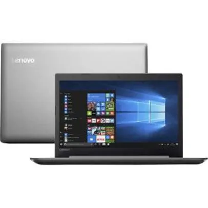 Notebook Lenovo Ideapad 320 Intel Core i7-7500u 16GB (GeForce 940MX com 4GB) 2TB Tela FULL HD 15,6" Windows 10 - Prata - R$2899