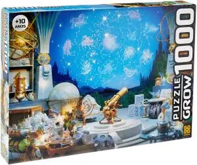 Grow - Constelações Puzzle 1000 Peças, Multicolorido | R$45