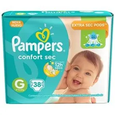 NOVA PAMPERS CONFORT SEC M/G/XG Loja Fisica Sams Club