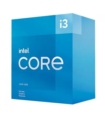 Processador Intel Core i3 10105F, 3.7GHz (4.4GHz Turbo), 10ª Geração, 4-Cores 8-Threads, LGA 1200