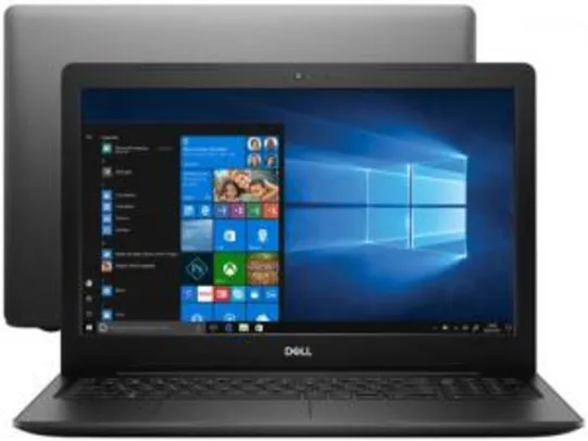 [Clube Da Lu] Notebook Dell Inspiron I15-3584-A10P Core I3 4GB 128GB SSD 15,6" W10 | R$1.700
