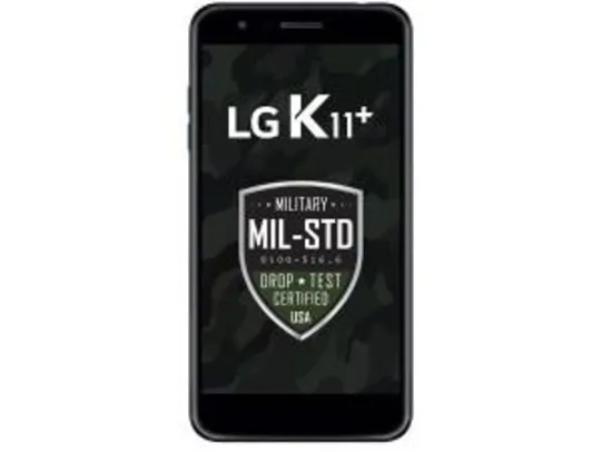 Smartphone LG K11+ 32GB Octa Core - 3GB RAM Tela 5,3” Câm. 13MP + Selfie 5MP Dual Chip