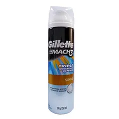 [Prime] Espuma De Barbear Gillette Mach3 Irritation Defense - 245 g