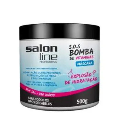 [Lojas Rede] Máscara Salon Line S.O.S Bomba R$14