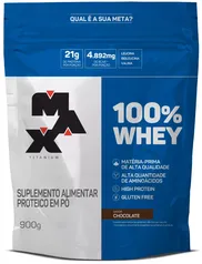 100% Whey Refil 900G