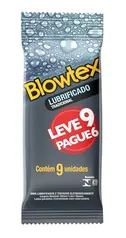 Blowtex Preservativo Lubrificado Leve 9 Pague 6 Unidades