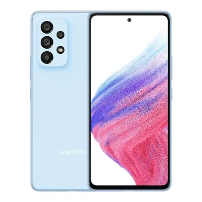 Smartphone Samsung Galaxy A53 5G, 128GB, 8GB RAM, Câmera Quádrupla, Tela Infinita de 6.5 - Azul