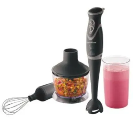 Mixer Britânia 3 em 1 c/ Triturador e Batedor de Claras 200W R$85