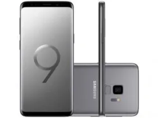 Samsung Galaxy S9 Cinza, com Tela de 5,8”, 4G, 128 GB e Câmera de 12 MP - G960 | R$1799