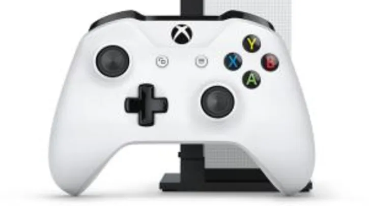 Novo Controle Xbox One S - Branco por R$ 185,91