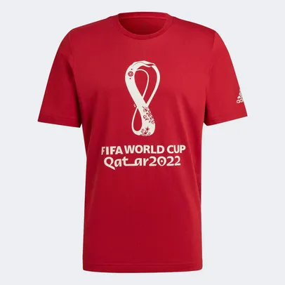 Camiseta Copa do Mundo 2022 Adidas Masculina