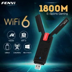 Adaptador Wifi 6 USB FENVI